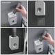thumbnail image 2 of Dispensador Automático De Pasta De Dientes Soporte Para Cepillo De Dientes Estante De Montaje En Pared Herramientas De Baño ANGGREK Otros, 2 of 8