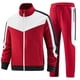 thumbnail image 2 of Sudadera ANOTWENER Track para hombre, color rojo, talla 249-S, 2 of 6