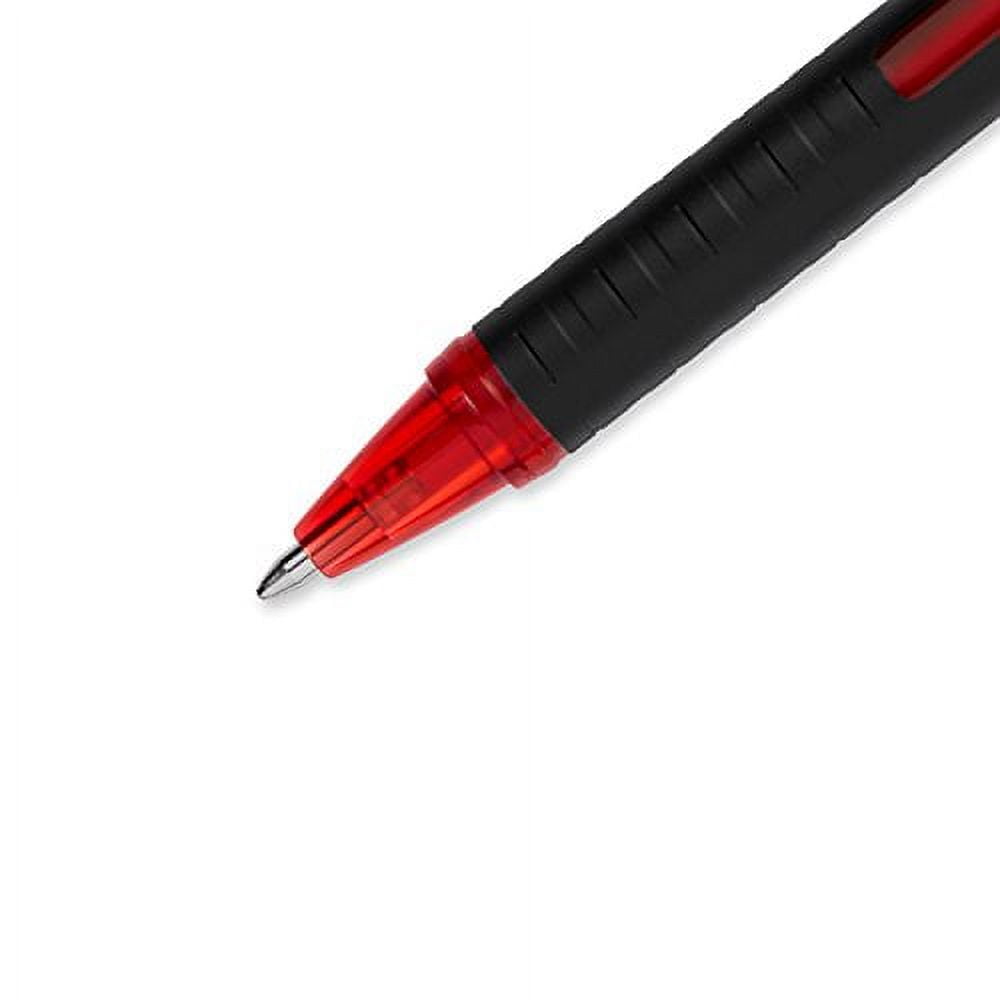 uni-ball jetstream 101 rollerball pens bold point red ink pack of 12