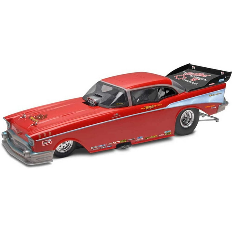 Atlantis Model Tom McEwen 1957 Chevy Funny Car, 1/24 Scale Plastic