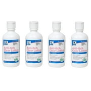 4 Pack Quality Choice Anti-Itch Clear Lotion for Poison Ivy and oak 6 Ounce Each