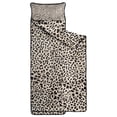 thumbnail image 2 of Black and Tan Leopard Print Toddler Nap Mats for Kids Preschool,Sleeping Mat Bag or Kids,Toddler Sleeping Bag,Toddler Nap Mat or Daycare, 2 of 6