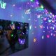 thumbnail image 5 of ER Cortina de tira de hielo de mariposa de 4 m, luz de Navidad, red de luces brillar Electrónica, 5 of 5
