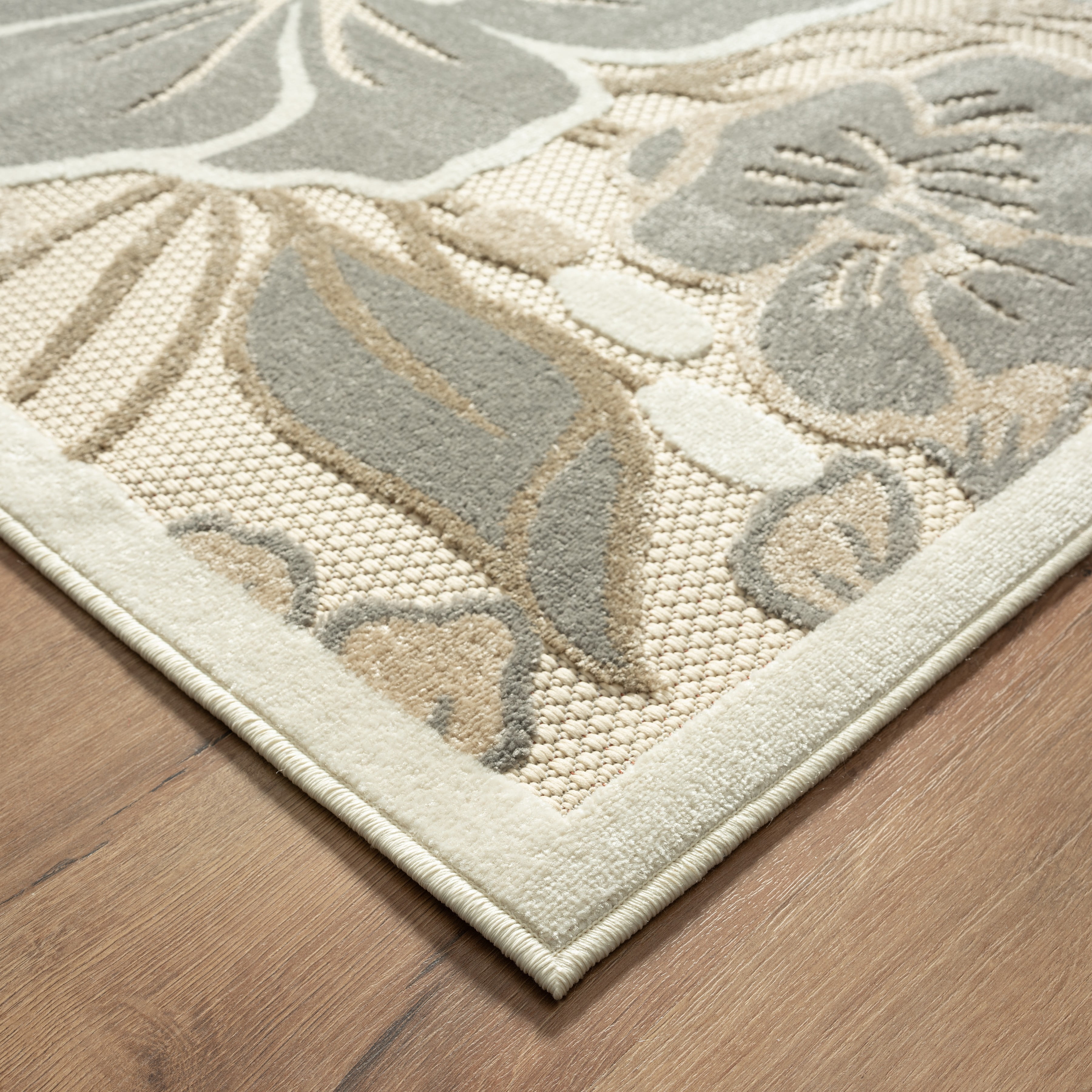 Ox Bay 5' x 8' Multi-color Floral Outdoor Rug