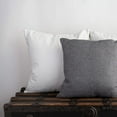 thumbnail image 5 of Continental Bedding 50/50 Feather & White Goose Down Pillow Inserts, White 18” x 18”, 5 of 10