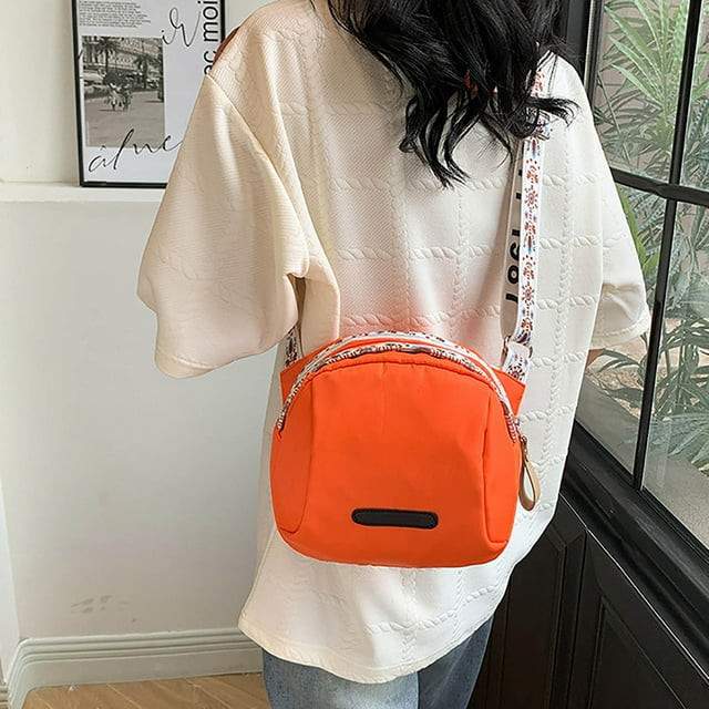 Nylon Fabric Crossbody Bag For Womens 2024 New Large Capacity Single Shoulder Bag Casual Design Commuting Bag
