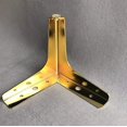 thumbnail image 2 of LLC Heavy Duty Golden 10cm Triangle Sofa Leg Furniture Replacement, 2 of 5