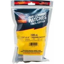 CLEANING PATCHES 100 PACKSHOOTERS CHOICE 2.5" SQUARE