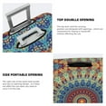 thumbnail image 5 of Lsque Round Mandala Printed Luggage Cover, Travel Luggage Protector,Scratch and Dirt Resistant, Fits 18-32 Inch Luggage - Medium, 5 of 9