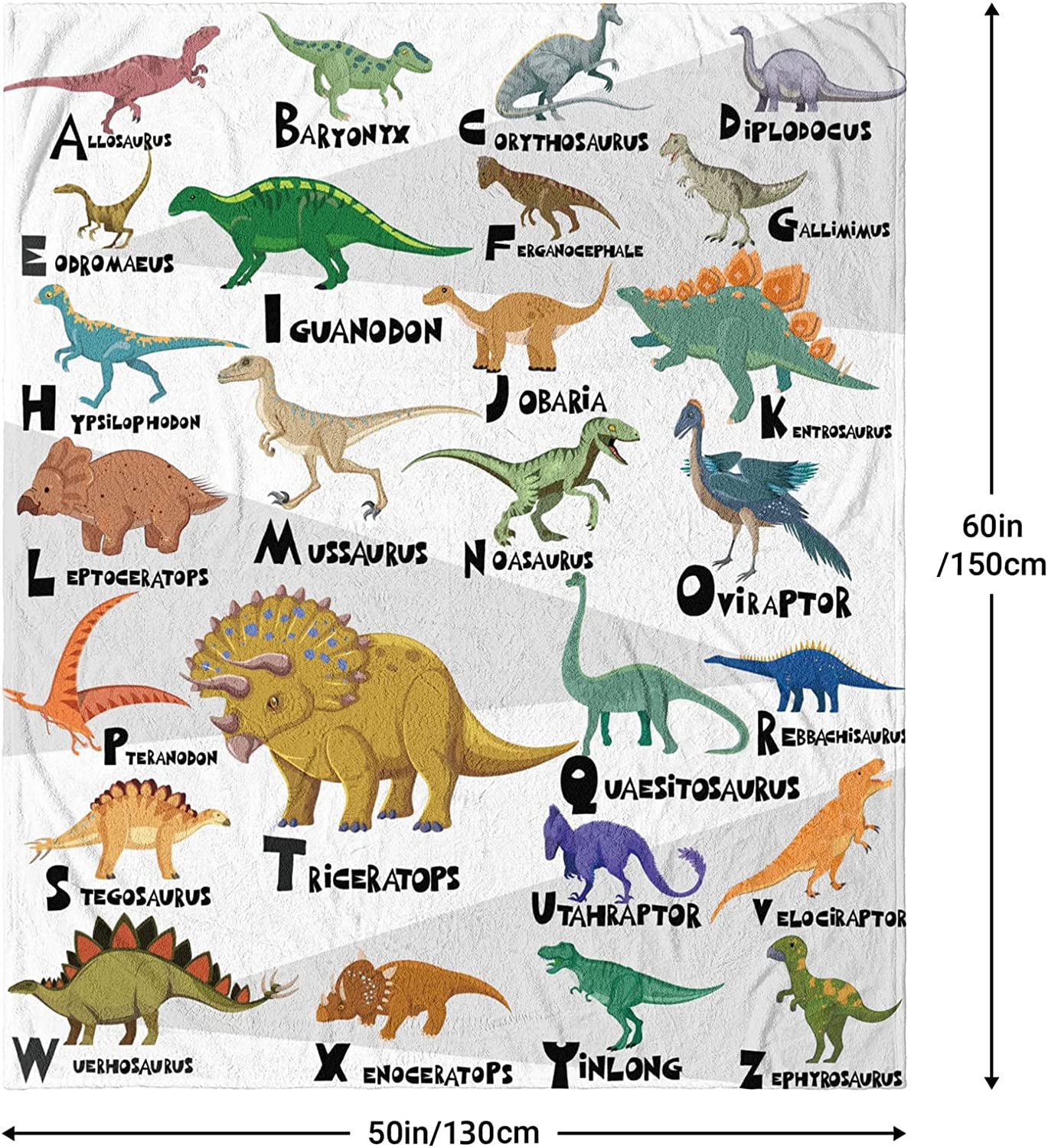LHSHID Dinosaur Blanket for Boys Soft Cozy Flannel Warm Dinosaur Unique Gifts Dinosaur Room Decor Throw Blanket for Teens Kids for Couch Sofa Bed Dino Blanket for Girls Teens