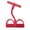 Red, variant on Multifunction Pedal Resistance Band, Yoga Sports Crunches Elastic Pull Rope with Handles, Home Exercise Equipment for Legs, Arms, Core Training