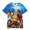 thumbnail image 1 of The Seven Deadly Sins T shirt New Crewneck Short Sleeve Kids Tshirt Suitable Boys Girls O-Neck Streetwear Summer Comic Tees, 1 of 4
