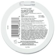 Maybelline Super Stay Powder Foundation Makeup, Full Coverage, 320 Honey, 0.21 oz