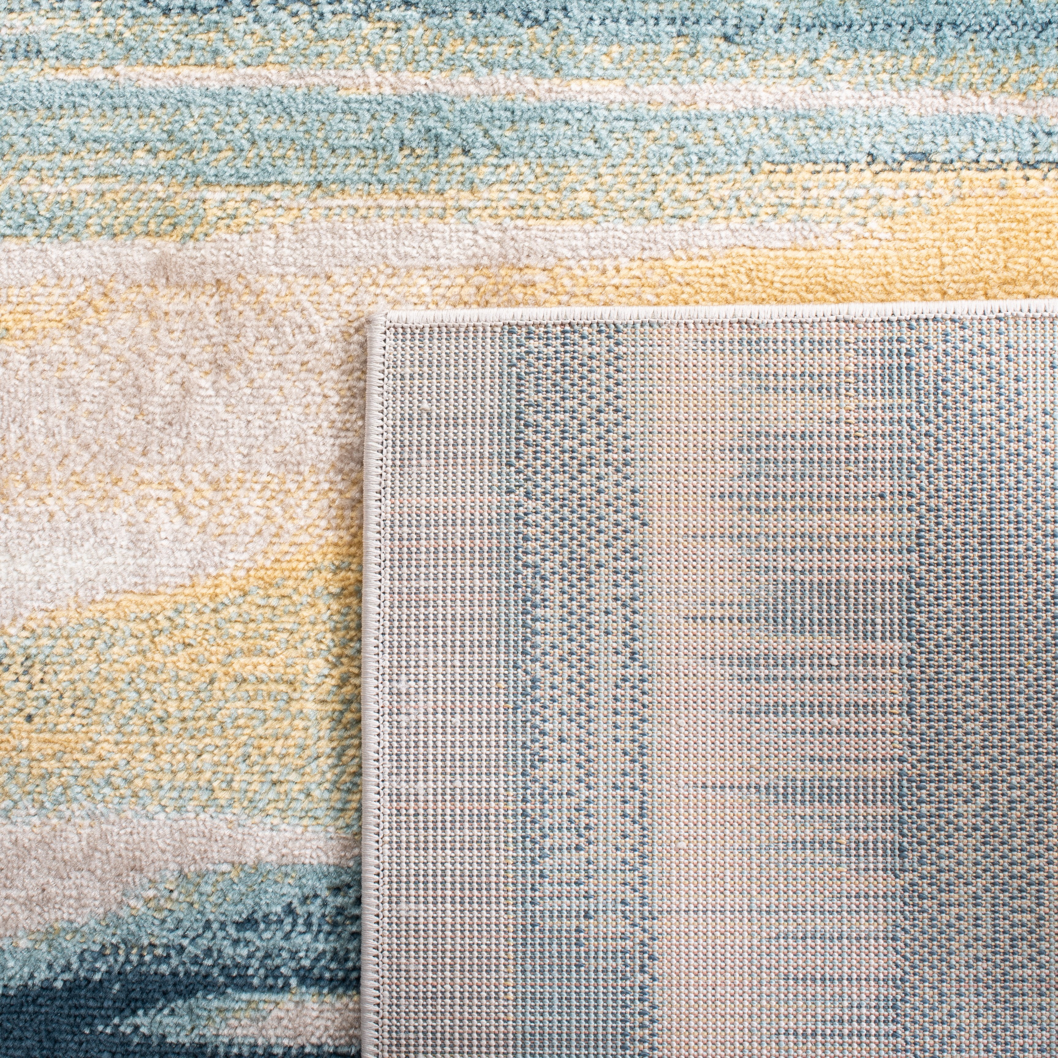 SAFAVIEH Skyler Ilija Abstract Area Rug, Beige/Navy, 10' x 14'