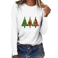 thumbnail image 3 of TaTaai Hoodies Shirts for Women Early Fall Long Sleeve Tops Vintage Graphic Outfits Tops Fashion Pullover Tees Gift, 3 of 5