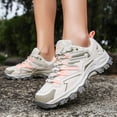 thumbnail image 2 of NOKIO Fashion Women's Chunky Sneakers Lace-Up Platform Sneakers for Women Lightweight and Comfortable Fashion Sneakers Casual Dad Shoes Non Slip Couple Mountaineering Shoes, 2 of 9