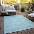 thumbnail image 6 of Addison Rugs Chantille Indoor/Outdoor Transitional Southwest Teal Washable Rectangle Rug, 9' x 12', 6 of 6