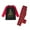 QZZ319-Red, variant on Meichang Family Matching Christmas Pajamas Christmas Graphic Pajama Set Matching Family Long Sleeve Top & Plaid Pant Sleepwear