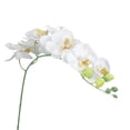 thumbnail image 3 of Artificial Orchid Flower Plant Home Decoration (White), 3 of 8