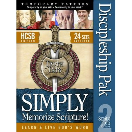 Truthtats, Series 2: HCSB Discipleship Pack Tattoos