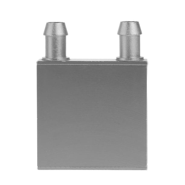 Radiador del sistema del disipador de calor de la CPU del bloque de enfriamiento de agua líquida de plata de aleación de aluminio