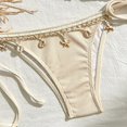 thumbnail image 4 of Women Swimsuit Two Pieces Bathing Suit Halterneck Swimwears Quick Drying Swimming Costume for Beach Activity Pool XL, 4 of 5