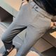thumbnail image 3 of Pantalones de traje fluido para hombre, elásticos, para negocios, sociales, confección, pantalones elásticos para hombre, drapeados, clásicos, nuevos, en oferta de ropa barata, vestido, 3 of 4