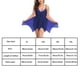 thumbnail image 4 of Ropa de dormir sexy para mujer, tangas de malla, vestido de encaje floral, ropa de dormir, azul real, 4XL Scienceny XX000049-25, 4 of 7
