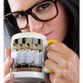 thumbnail image 2 of 3drose, Ballerinas of the National Ballet Wearing a Romantic White Dress 4, 15oz Two-tone Yellow Mug, 2 of 6