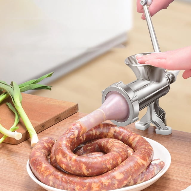 Máquina De Enema De Aleación De Aluminio Procesador De Alimentos De Mano Para Pescado De Cerdo De Res Sunnimix Salchicha Manual