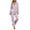 Pink-1, variant on SETOOFF Halloween Womens Pajama Sets Pumpkin Ghost Print Turndown Collar Tops Loose Pants Cute Funny Sleepwear Plus Size Womens Clothing