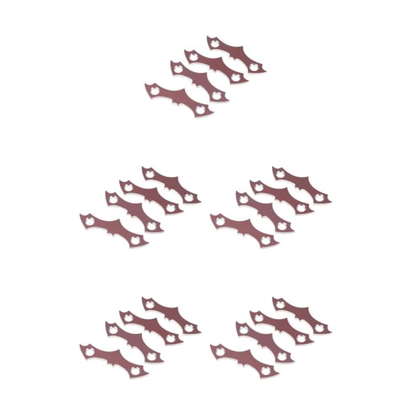 Eigraketly 4pcs Aluminum Alloy Skateboard Deck Protective Gasket Part Longboard Type2 NO2