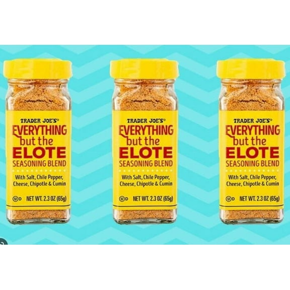3 Packs Trader Joe's Everything but The Elote Sesame Seasoning Blend 2.3 oz Each
