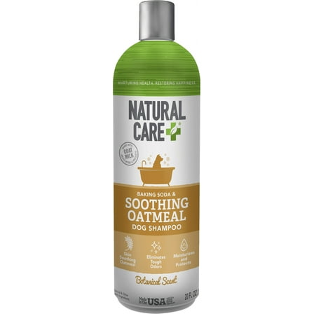 Natural Care Baking Soda and Oatmeal Shampoo for Dogs – 20oz.