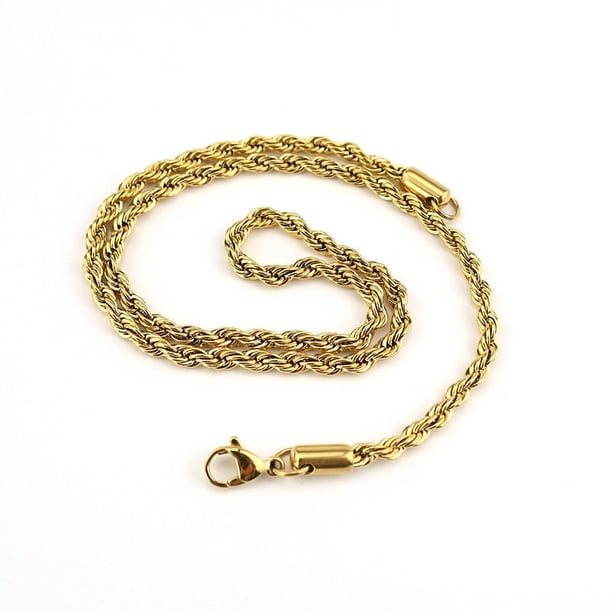 Collar giratorio de acero inoxidable con sentido de alta calidad, personalidad Joker, cadena de clavícula, collar de acero de titanio, joyería para mujer