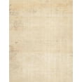 thumbnail image 1 of Ahgly Company Indoor Rectangle Abstract Golden Blonde Gold Solid Area Rugs, 2' x 5', 1 of 6
