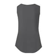thumbnail image 5 of WZXFASHION Femmes 2025 Populaire Col Rond Manches Courtes Imprimé 2D Décontracté Ample et Polyvalent Camisole à Bretelles Rabais de 50 % Liquidation T-shirt à Manches Courtes pour Femmes, 5 of 5