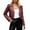 A-RD1107, variant on Women's Jackets Dark Grey Faux Leather Moto Jackets Zip Up Cropped PU Coats Casual Trendy Long Sleeve Street Style Daily Wear Jackets
