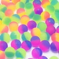 thumbnail image 5 of 100 pelotas que rebotan (colores aleatorios), pelotas de goma para niños, 5 of 5