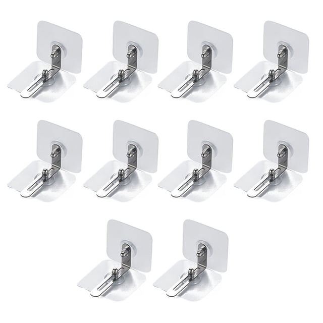 10PCS Furniture Anti-Tipping Device No-Punch Wardrobe Furniture Connection Fixer