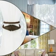 thumbnail image 6 of Magnetic Curtain Tiebacks Rope Modern Handmade Curtain Tie Backs Decorative Drapes Weave Holdbacks for Window Décor, Black, 6 of 6
