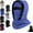 Blue, variant on Ice Armor Face Mask, Outdoor Winter Warm Hat and Neck Gaiter Integrated Cycling Mask, Windproof Fleece Face Mask.
