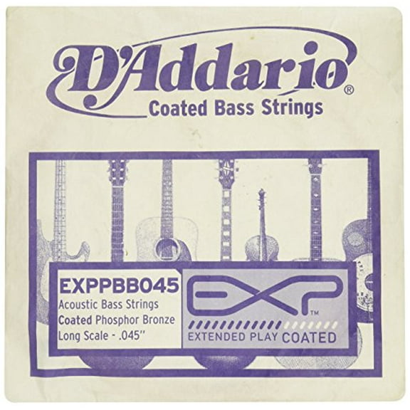D'Addario Sngl Bass Exp Pb 045 Long