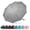 Grey, variant on 54 Inch Windproof Inverted Umbrella with Reflective Stripe Large Compact Reverse Design 10 Ribs Double Canopy Travel Automatic Open Close Umbrella
