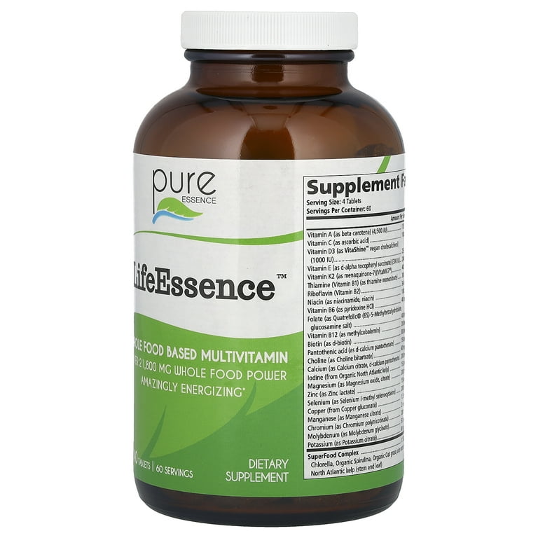 Pure Essence LifeEssence Multivitamin - Superfoods, Minerals