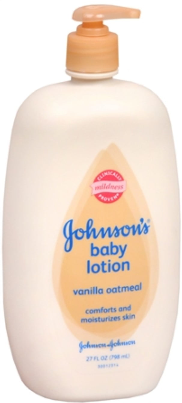 johnson's baby lotion vanilla oatmeal