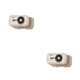 thumbnail image 2 of Cateissary Soporte de almacenamiento de escoba multiusos de ABS Colgador autoadhesivo sin perforaciones Clip de estante de servicio pesado blanco 2piezas, 2 of 6