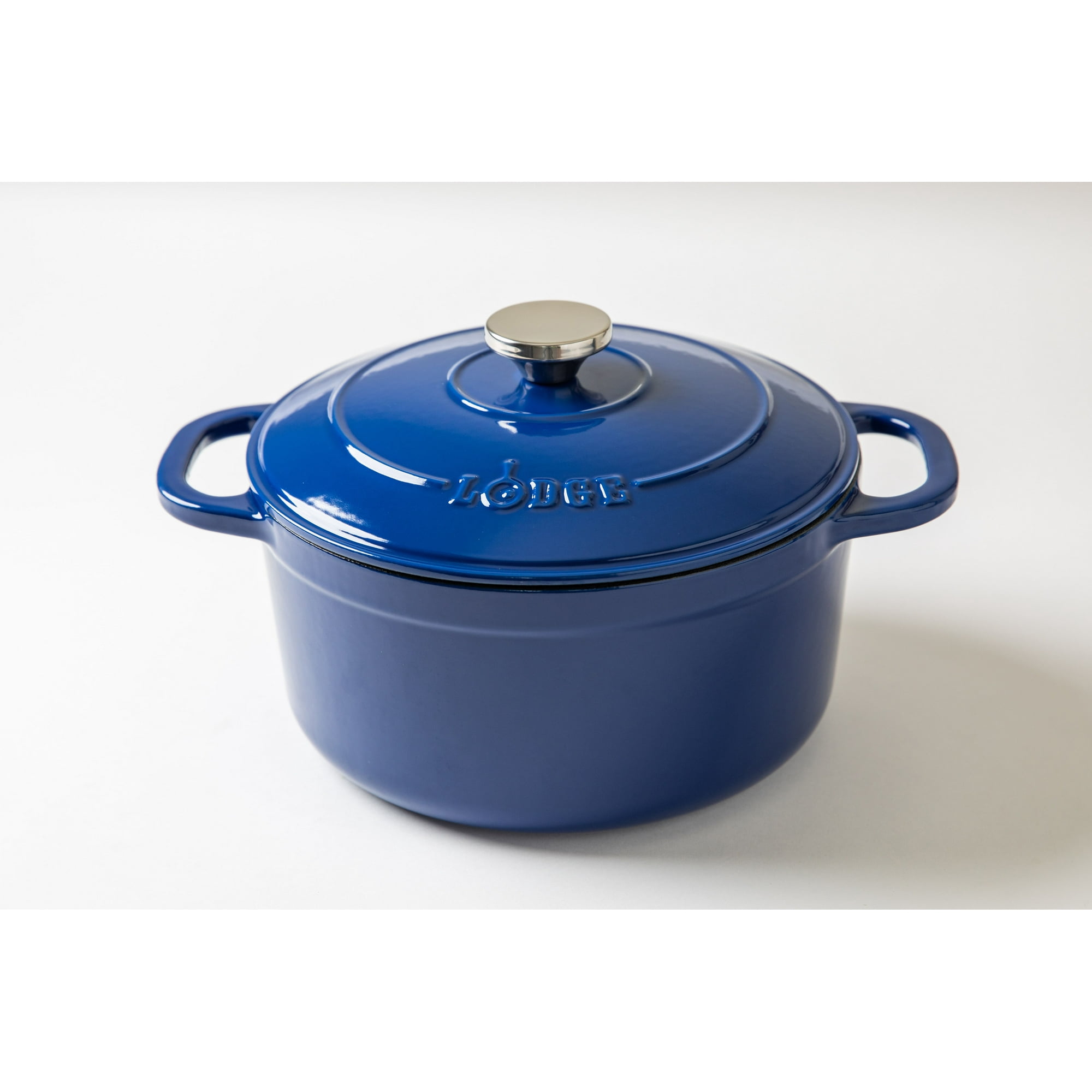 Lodge Cast Iron 5.5qt Indigo Enameled Dutch Oven