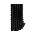 thumbnail image 6 of Sahpxhe Shower Curtain Large Solid Color Shower Curtain Liner,Waterproof Foldable Hanging Bathroom Partition Bathroom Decor with Rust-Proof Grommets,70.9X78.7in,Black, 6 of 6