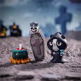 thumbnail image 3 of 1 Piece Spooky Halloween Decorations Cute Reaper Panda Resin Figurine Gothic Halloween Decor Small Novelty Ornament for Home Desk Shelf Indoor Halloween Displays, 3 of 4